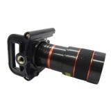High Quality Mobile Phone Lens 8X Zoom Telescope Telephoto Camera Lens Stretch Clip for iPhone 6s 6 Plus 5 5S Samsung HTC-Black