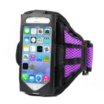 Fancyqube iPhone 6 Sports Arm Band Mobile Phone (Purple)