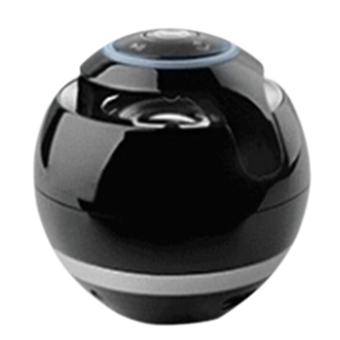 Vococal Wireless Portabel Speaker Subwoofer Speaker Mini Bluetooth Stereo Speaker Bebas Genggam Telepon Radio FM (Hitam)