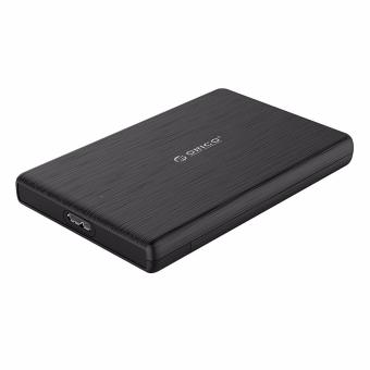 ORICO 2589U3 2.5\" Hard Drive Enclosure External Case, USB 3.0, SATA III 6Gb/s, for 2.5-Inch Laptop HDD and SSD of 7 / 9.5 mm, Tool-Free, High-Speed, Supports UASP (Black) - intl