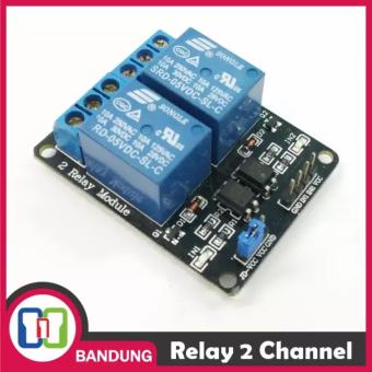 [CNC] RELAY 5V 2 CHANNEL OUTPUT 250VAC 30VDC 10A WITH OPTOCUPLER MODULE FOR ARDUINO UNO MEGA RASPBERRY PI