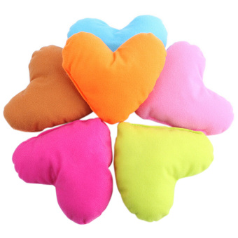HomeGarden Pet Pillow Heart Soft Warm For Dog Cat Orange