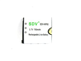 SDV Fuji Baterai Kamera NP-60 - 750 mAh