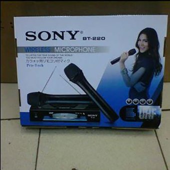 Sony Microphone Mic Wireless Sony Bt 220 ( Handheld )
