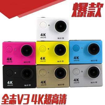 4K Sport DV Action Camera for Scuba Diving 30M WaterProof Action Camera WiFi Small Size Best Sport Camera for Traveling - intl