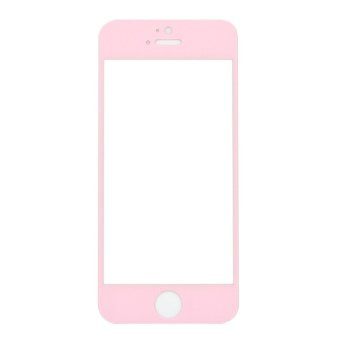 joyliveCY Tempered Glass Film Quality Colorful Real Screen Protector for iPhone 5/5S