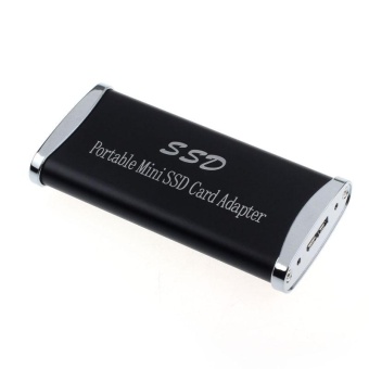 Mini PCI-E/mSATA SATA SSD To USB 3.0 External Case Converter Adapter - intl