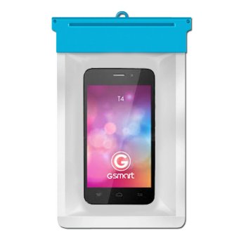 Zoe Gigabyte GSmart T4 (Lite Edition) Waterproof Bag Case - Biru