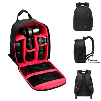Imixlot Multi-compartment Waterproof DSLR Camera Package Backpack Bag Case - intl