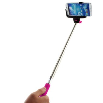Tongsis Monopod Fotopro Z07-1 + Universal Clamp L for Smartphone PINK