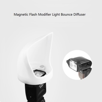 Selens Magnetic Flash Modifier MN-BO Bounce Diffuser For Canon Nikon YongNuo Flash Speedlight - intl