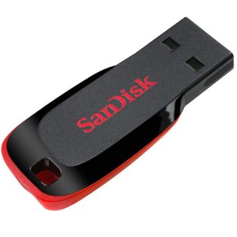 SanDisk Cruzer Blade USB flash drive (SDCZ50-032G-E11) - 32GB - Hitam