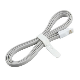 uNiQue Rainbow USB Charging Cable Apple Lightning 100 cm - Abu-abu