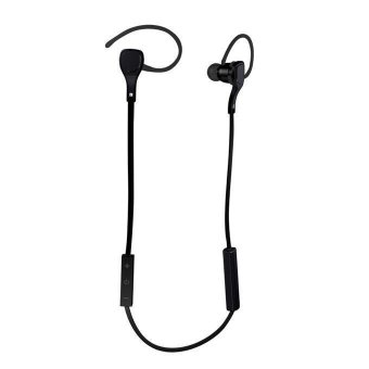 Sport Bluetooth Earphone with Microphone - 150906 - Hitam