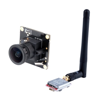 LCD 700TVL HD Camera + TS5828 5.8Ghz 32Ch 600mW AV TX Mini Multicopter 250QAV FPV (Black) - Intl