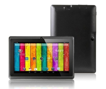 7 inch Gifts A33 Quad Core Android 4.4 4GB Dual Camera WiFi Android BK - intl