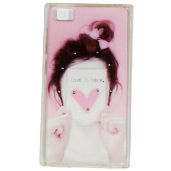 Cantiq Case Beautiful Girls Shine Swarovsky For Xiaomi MI 3 Ultrathin Jelly Case Air Case 0.3mm / Silicone / Soft Case / Case Handphone / Casing HP - 10