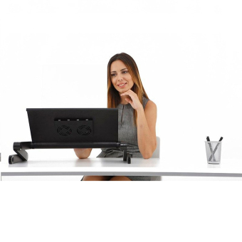 Multi Functional Laptop Table with USB Fan - T8