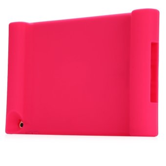 TimeZone Silicone Shockproof Protective Case for iPad Air 2 (Red)