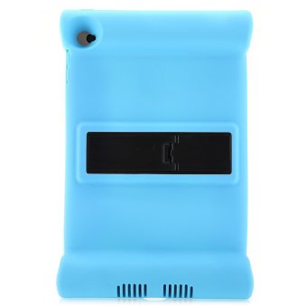 TimeZone Silicone Shockproof Protective Case for iPad Mini 4 (Blue)
