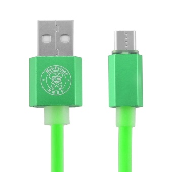 ENKAY Hat Prince 1M 2A Rhombic TPE Micro USB To USB Data SyncCharging Cable For Samsung. HTC. Sony. Huawei. Xiaomi. Meizu AndOther Android Devices With Micro USB Port(Green) - intl