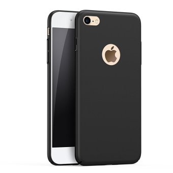 NingMao Smoothly Shield Skin Shockproof Ultra Thin Slim Full Body Protective Scratch Resistant Case for iPhone 7 (Silky Black) - intl