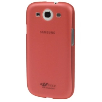 Samsung 0.7mm Ultra Thin Polycarbonate Translucent Protective Shell for Samsung Galaxy SIII / i9300 - Merah