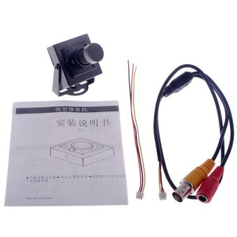 HD 1080P SONY Mini 700TVL 1/3\" CCD 3.6mm Lens CCTV FPV Color Camera + OSD Board
