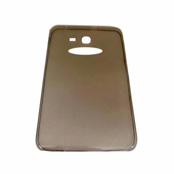 Ultrathin Samsung Galaxy Tablet Tab 3 Lite Ukuran 7.0 inch T111 / Tab3 Lite 7.0 T110 / Tab 3 V T116 Ultrathin / UltraFit Air Case / Jelly Case / Soft Case / Soft Jacket / Soft Back Cover - Hitam