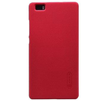 Nillkin Frosted Shield Hard Case untuk Huawei P8 Lite - Merah + Gratis Screen Protector Nillkin