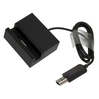 Vococal magnetik universal Desktop Dock pengisian Pod untuk kabel charger Sony Xperia Z1 Z2 Z3 Mini