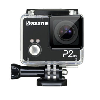 moob Dazzne P2 2 Inch 1080P LCD Screen Professional HD SportsCamera(Black)