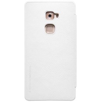 Huawei MATE S case NILLKIN Qin 360 degree protection Leather Case for MATE S 5.5 inch Phone Cases Cover Flip + Retailed Package (White) - intl