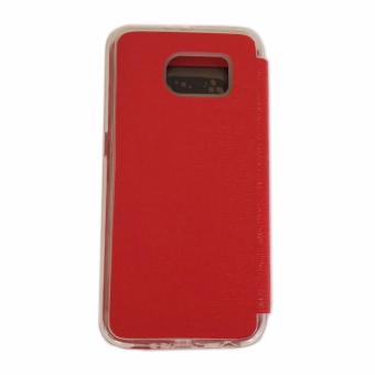 Ume For Galaxy S6 Flip Cover / Case Cover / Book Cover - Merah