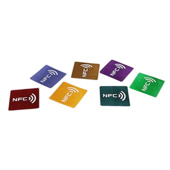 Jetting Buy NFC tag lable universal stickers 7 Color 7pcs
