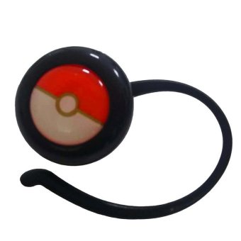 LALANG Mini Wireless Bluetooth Earphone Stereo In-ear Earbuds Headphone for Cellphone Music Phonecall (Black+Red) - intl