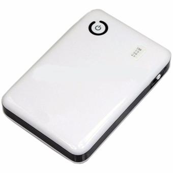 AILI DIY Exchangeable Cell Power Bank Case For 4Pcs 18650 - White/Black