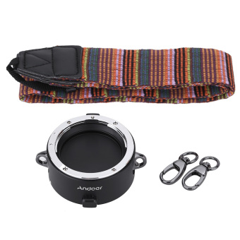 Andoer Stand-by Helper Quick Changing Tool Fast Lens Changing Equipment Lens Double Dual Lens Holder with Strap Lanyard