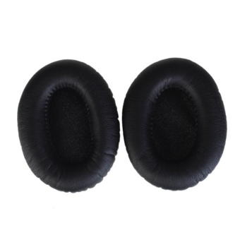 Pair of Replacement Soft PU Foam Earpads Ear Pads Ear Cushions forStudio Headphone Black