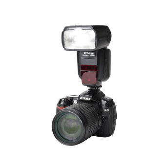 Zomei ZM860T LCD Auto High Speed Speedlite TTL Flashlight for Canon Nikon DSLR Camera - intl