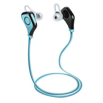 Jusheng S5 CSR4.0 Wireless Bluetooth Headphones with Microphone (Blue) - intl