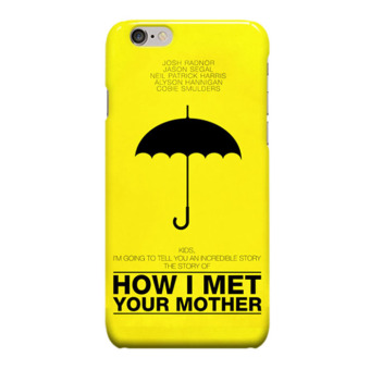 Indocustomcase Met Your Mother Cover Hard Case for Apple iPhone 6 Plus