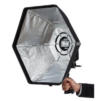 Selens 50cm Hexagonal Umbrella Softbox for Speedlight Flash