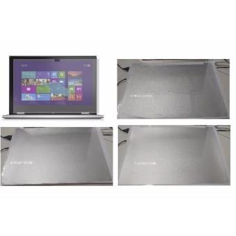4Connect XiaoMi Airbook 12.5 inch 3M laptop skin cover Free Silicon keyboard protector -Silver