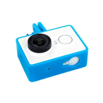 TMC Plastic Frame Mount Housing For Xiaomi Yi Sport Camera(Blue) (Intl) - Intl