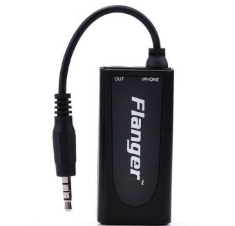 Adaptor Flanger Guitar Interface for iPhone/iPod Touch/iPad - FC-20 - Hitam