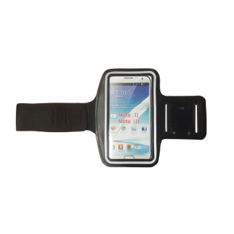 Lynx Sport Armband Case Cover - Sarung Handphone Android - Hitam