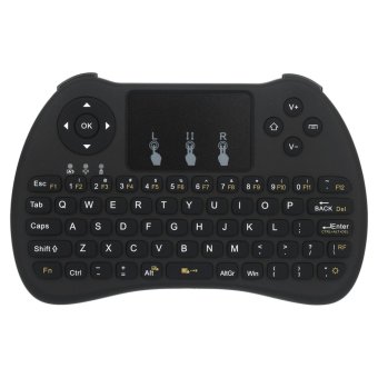 JUSHENG Mini 2.4Ghz Wireless Keyboard Mouse Rechargable For PC / Xbox 360 / PS3 / Google Android TV Box / HTPC / IPTV - intl