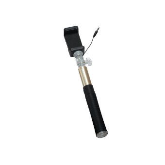 Selens Mobile phone EP Handheld Wired Monopod for outerdoor (Golden)