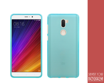 NOZIROH XiaoMi 5S Plus / 5sPlus Matte Soft Case Back Cover TPU Gel Phone Case Protector Shell Blue Color